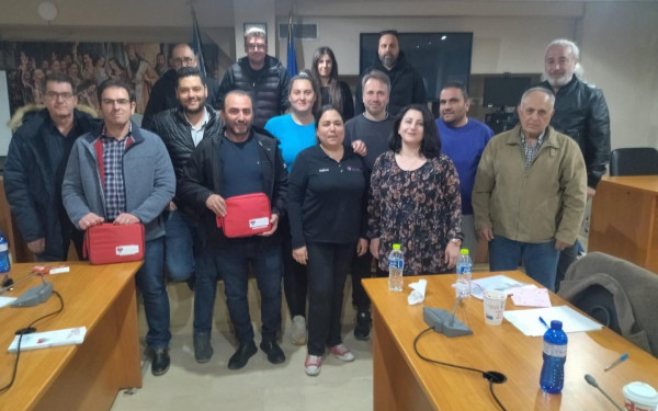 Δήμος Λαγκαδά: Σεμινάριο χρήσης φορητού απινιδωτή