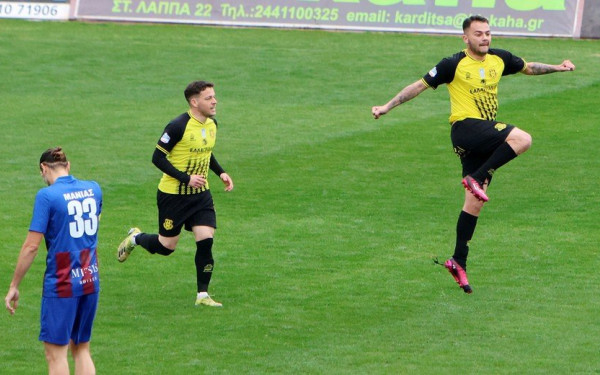 Super League 2: Περίπατος της Αναγέννησης Καρδίτσας κόντρα στον Διαγόρα Ρόδου