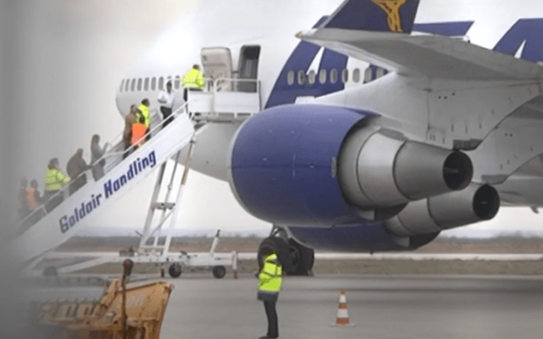 Αλεξανδρούπολη: Έφτασε το μεγαλύτερο αεροπλάνο που έχει προσγειωθεί ποτέ στο «Δημόκριτος» (βίντεο)