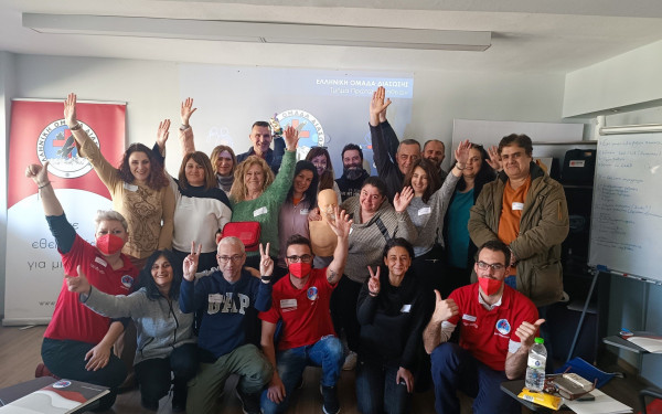 Θεσσαλονίκη: Οι εργαζόμενοι της ΕΥΑΘ εκπαιδεύτηκαν στις πρώτες βοήθειες (φωτ.)