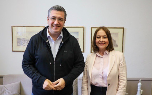 Στον Τζιτζικώστα για την παραλιακή ζώνη της Καλαμαριάς η Χρύσα Αράπογλου