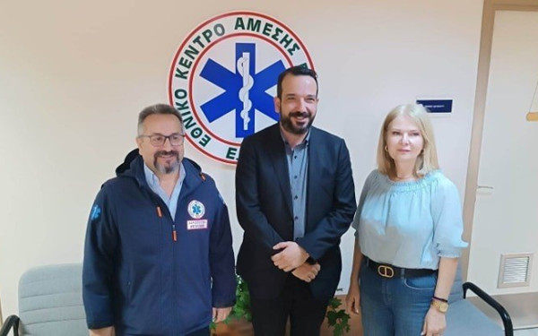 Στο ΕΚΑΒ Θεσσαλονίκης ο υπ. βουλευτής ΠΑΣΟΚ- ΚΙΝΑΛ Α’ Θεσσαλονίκης, Πέτρος Λεκάκης