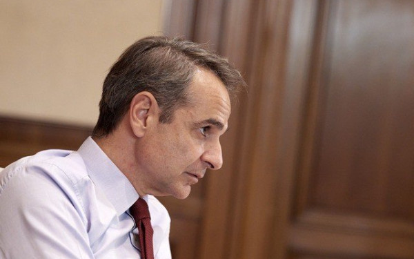 Συνάντηση Μητσοτάκη με τον Υπ. Εξωτερικών της Αιγύπτου Σ. Σούκρι