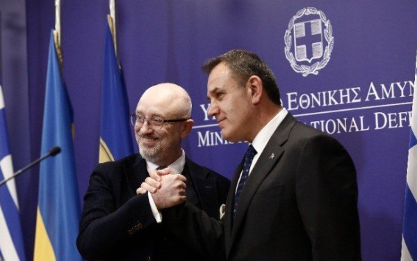 Στο υπ. Εθνικής Άμυνας ο Ουκρανός υπουργός Άμυνας - Τι συζήτησε με το Ν. Παναγιωτόπουλο 