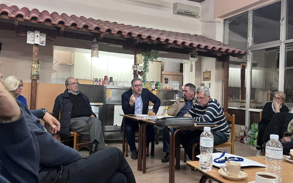 Για ζητήματα του Δρυμού συζήτησαν ο Δήμαρχος Ωραιοκάστρου και πολίτες