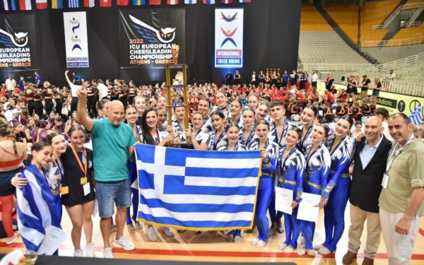 Η κόρη του Νίκου Γκάλη και η Εθνική στην 5η θέση του παγκοσμίου πρωταθλήματος cheerleading (βίντεο)