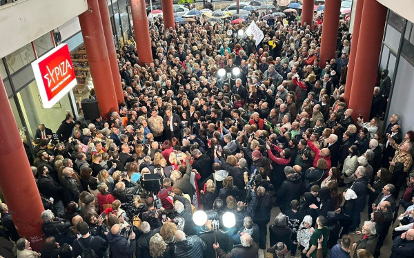 Α. Τσίπρας από Θέρμη: «Θέλουμε την πρώτη, όχι τη δεύτερη ευκαιρία να κυβερνήσουμε με βάση το δικό μας σχέδιο» (βίντεο, φωτ.)