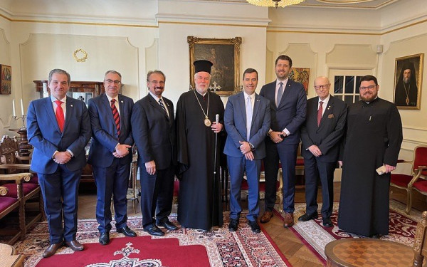 Η Ηγεσία της AHEPA στην Μητρόπολη Βελγίου (φωτ.)