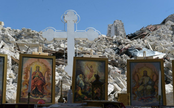 Το «Χριστός Ανέστη» ακούστηκε στη «λαβωμένη» από τον σεισμό Αντιόχεια