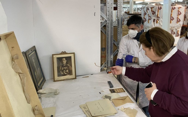 Λίνα Μενδώνη: Μετά το 2025 θα γνωρίζουμε με ακρίβεια την έκταση των συλλογών στο ανάκτορο Τατοΐου