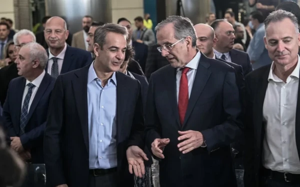 Στην Πελοπόννησο σήμερα ο Μητσοτάκης, με τον Σαμαρά δίπλα του σε εκδήλωση