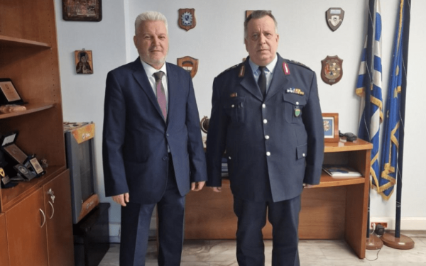 Θεσσαλονίκη: Συνάντηση προέδρου ΟΑΣΘ με τον γενικό αστυνομικό διευθυντή Θεσσαλονίκης