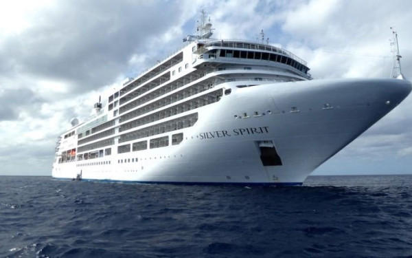 Στο λιμάνι της Θεσσαλονίκης έριξε…άγκυρα το κρουαζιερόπλοιο «Silver Spirit» - Μεταφέρει 534 επιβάτες