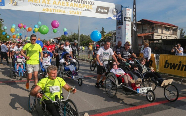 Θεσσαλονίκη: Ο Διογένης Τσώνης αποτελεί το πιο φωτεινό παράδειγμα στις δυσκολίες της ζωής (βίντεο)