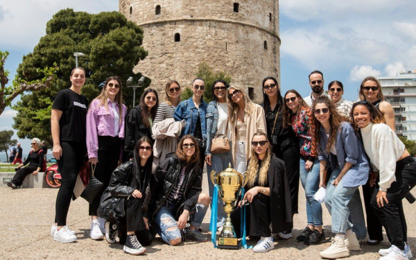 Χάντμπολ: Οι γυναίκες του ΠΑΟΚ πήγαν την κούπα στον Πύργο τον Λευκό (βίντεο, φωτ.)