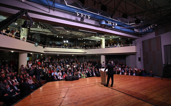 N. Ανδρουλάκης: «Στις 21 Μαΐου το διακύβευμα είναι αν κάθε δημοκράτης και προοδευτικός πολίτης ξαναβρεί το σπίτι του»