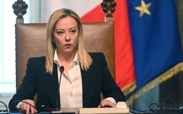 Ιταλία: Η Μελόνι στέλνει ανθρωπιστική βοήθεια στη Μέση Ανατολή 