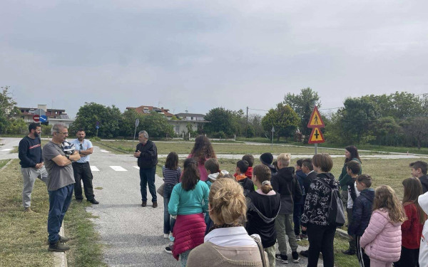 Κατερίνη: Λειτουργεί για πρώτη φορά το Πάρκο Κυκλοφοριακής Αγωγής στον Κορινό