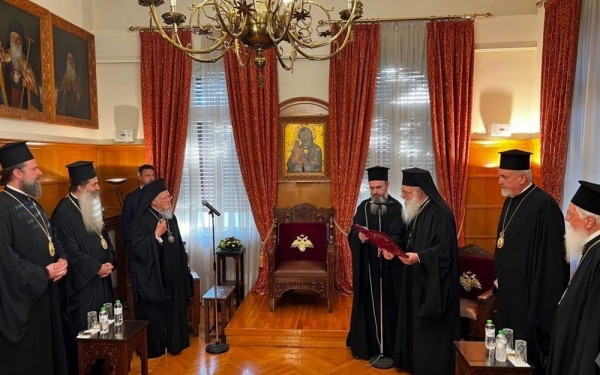 Στην Αθήνα ο Οικουμενικός Πατριάρχης Βαρθολομαίος - Συναντήθηκε με τον Αρχιεπίσκοπο Ιερώνυμο (φωτ.)