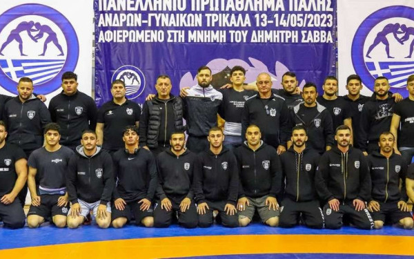 Πάλη: Πρωταθλητής Ελλάδας στέφθηκε ο ΠΑΟΚ (βίντεο, φωτ.)