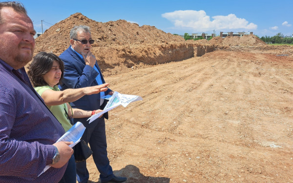 Άρχισαν οι εργασίες κατασκευής της μεγάλης παιδικής χαράς και του χώρου αναψυχής στην επέκταση Θέρμης