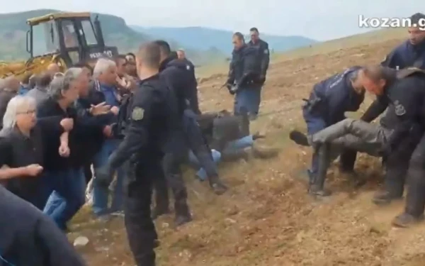 Η ΕΝΙΘ καταδικάζει την κυβερνητική βία απέναντι στους κατοίκους στην Καλαμιά Κοζάνης 