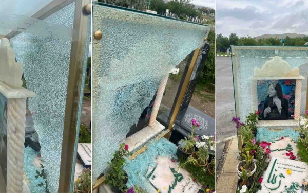 Βεβήλωσαν τον τάφο της Μαχσά Αμινί που δολοφονήθηκε από την αστυνομία Ηθών στο Ιράν (φωτ.)
