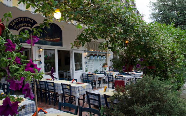 «Το Παραγάδι»: Η ψαροταβέρνα στην Άνω Τούμπα με την καταπράσινη αυλή