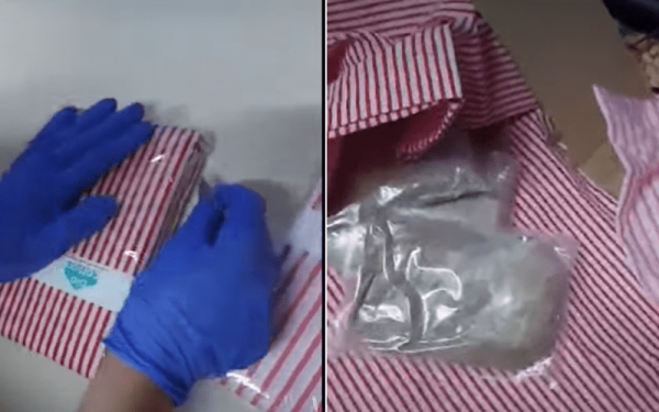 Τελωνείο Κήπων: 9 κιλά ηρωίνης σε μαξιλαροθήκη - Γυναίκα τα μετέφερε με ταξί (βίντεο)