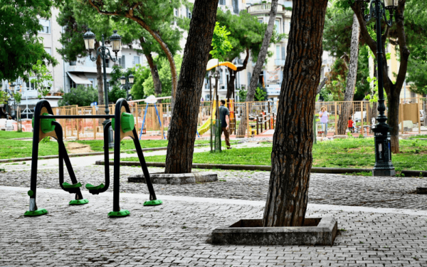 Θεσσαλονίκη: Νέο υπαίθριο γυμναστήριο στην πλατεία Αρχαίας Αγοράς