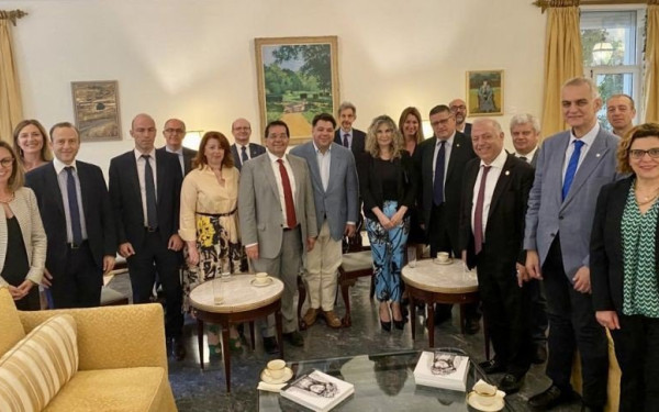 Την ηγεσία των ελληνικών πανεπιστημίων υποδέχθηκε ο Αμερικάνος πρέσβης 