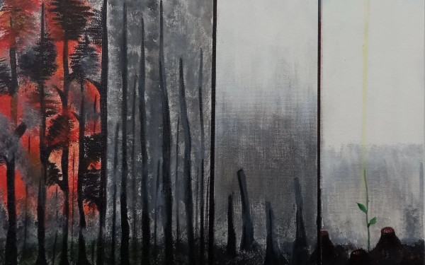 Τα παιδιά εκφράζουν τις ανησυχίες τους για την κλιματική κρίση μέσα από την Τέχνη (φωτ.)