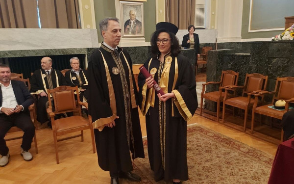Επίτιμη διδάκτορας στο τμήμα Μηχανολόγων Μηχανικών του ΑΠΘ η πρωτοπόρος Ευστρατία Ζαφειρίου