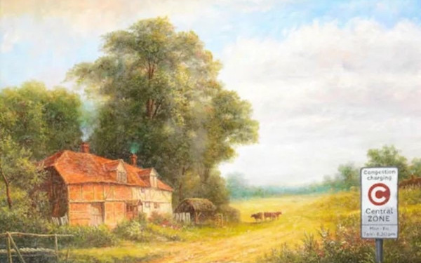 Έργο του Banksy πωλείται σε δημοπρασία στην τιμή των 2,3 εκατ. δολαρίων