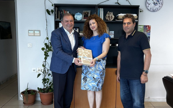 Με γεμάτη «πράσινη» ατζέντα η συνάντηση του Δημάρχου Πυλαίας-Χορτιάτη με τη δασάρχη Θεσσαλονίκης