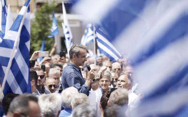 Κ. Μητσοτάκης: Ζήτησε από τους Λάκωνες ποσοστό άνω του 50%