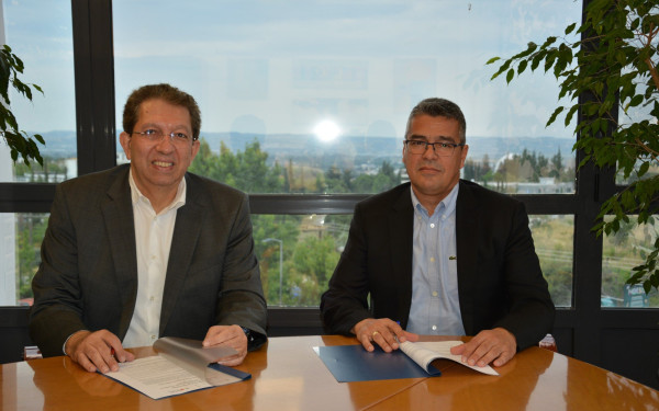 Μνημόνιο Συνεργασίας μεταξύ του ΕΚΕΤΑ και του Κέντρου Αριστείας για Έρευνα και Καινοτομία «Κοίος» του Πανεπιστημίου Κύπρου