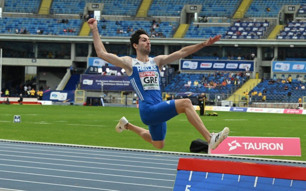 Στίβος: Την κορυφαία επίδοση φέτος στην Ευρώπη με άλμα στα 8,34μ. πέτυχε ο Τεντόγλου (βίντεο)