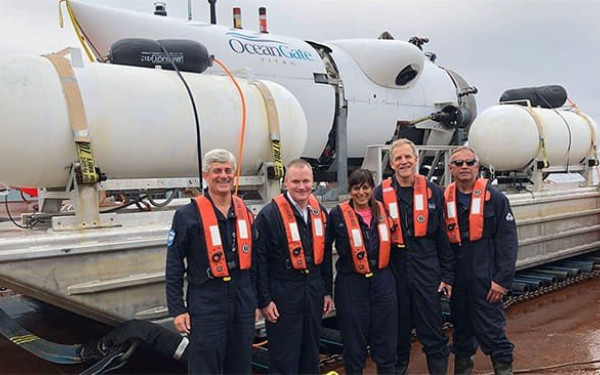 Titan: Όταν ο CEO προσπαθούσε να πουλήσει το ταξίδι ως «ασφαλέστερο από το να περάσεις τον δρόμο» (φωτ.)