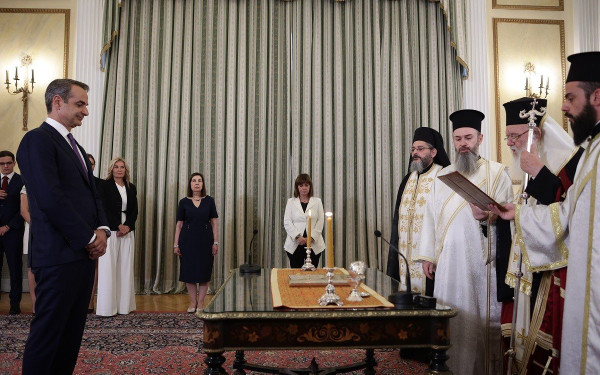 Ορκίστηκε πρωθυπουργός ο Κυριάκος Μητσοτάκης (βίντεο)