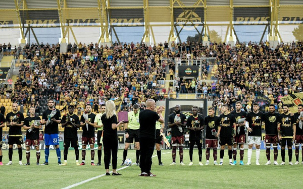 Άρης: Στη φιλική ήττα από την Μπότεφ θριάμβευσαν οι στιγμές σεβασμού (βίντεο, φωτ.)