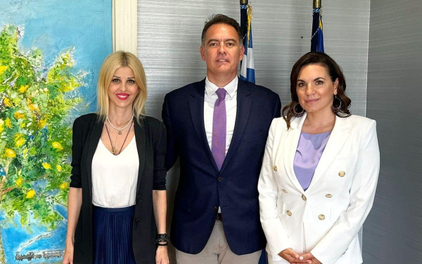 Συνάντηση Ο. Κεφαλογιάννη - Α. Βασιλικού για τον τουρισμό