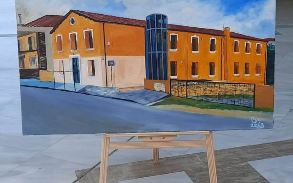 Κιλκίς: Μαθητές και μαθήτριες ζωγράφισαν κτίρια - σύμβολα της πόλης τους (φωτ.)