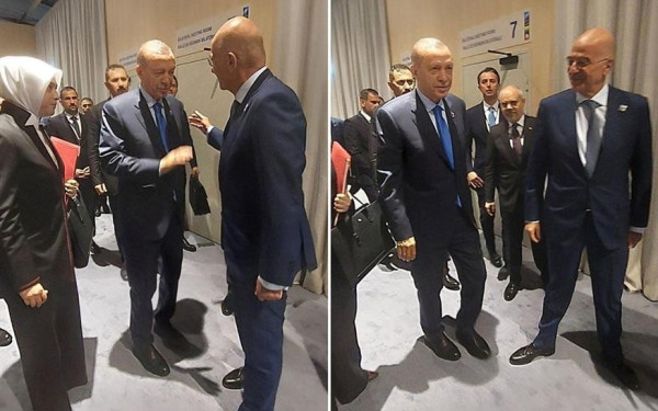 Τετ α τετ Δένδια - Ερντογάν