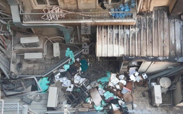 Θεσσαλονίκη: Καταγγελίες για έλλειψη μέτρων ασφαλείας και πυρόσβεσης στην κλινική όπου ξέσπασε η φωτιά (φωτ.)