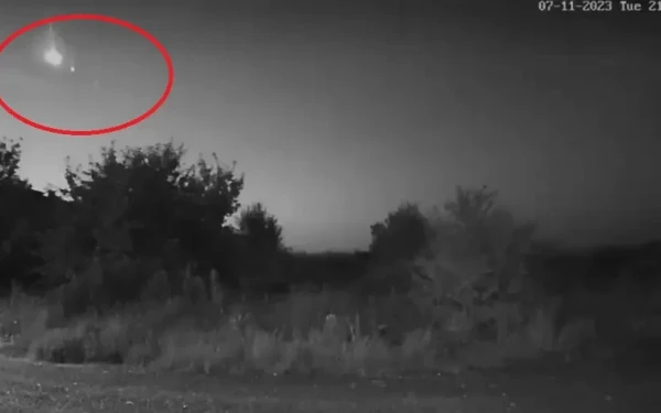 Δείτε βίντεο: Έπεσε μετεωρίτης στη Βουλγαρία 