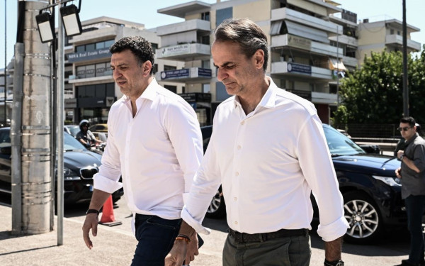 Αυτοψία Μητσοτάκη στις πληγείσες περιοχές της Θεσσαλίας