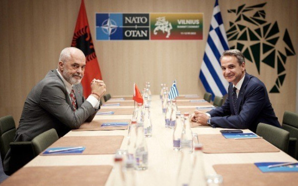 Κυριάκος Μητσοτάκης στον Έντι Ράμα: Θέμα κράτους δικαίου στην Αλβανία η κράτηση του Φρ. Μπελέρη