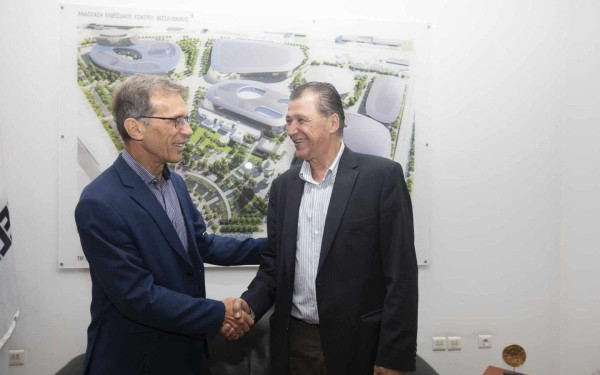 Συνάντηση Ορφανού-Τζήκα: Ενημερώθηκε ο υποψήφιος δήμαρχος Θεσσαλονίκης για την πορεία της ανάπλασης της ΔΕΘ (βίντεο & φωτ.)