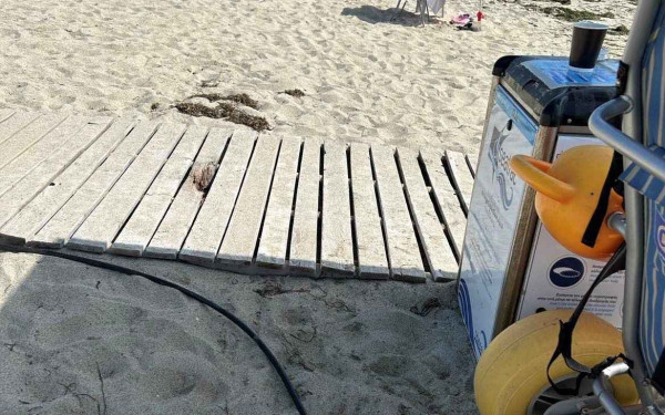  Κατερίνη: Βανδάλισαν μηχανισμούς Seatrac στη παραλία (φωτ.)